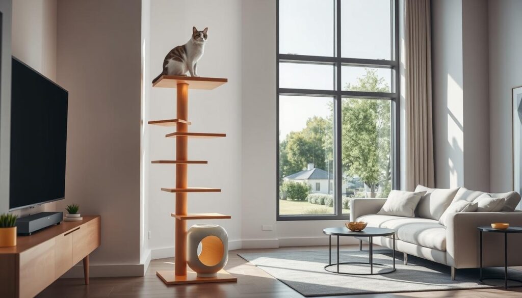 modern cat tree